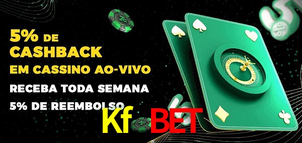 Promoções do cassino ao Vivo Kf Bet